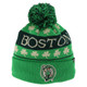 Celtics Forest Boston Pom Knit Hat Image coming soon src=